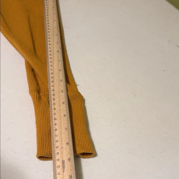 Anthropologie Golden Long Sleeve Top - Picture 6 of 6